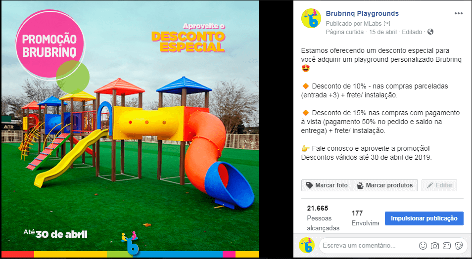 redes sociais brubrinq