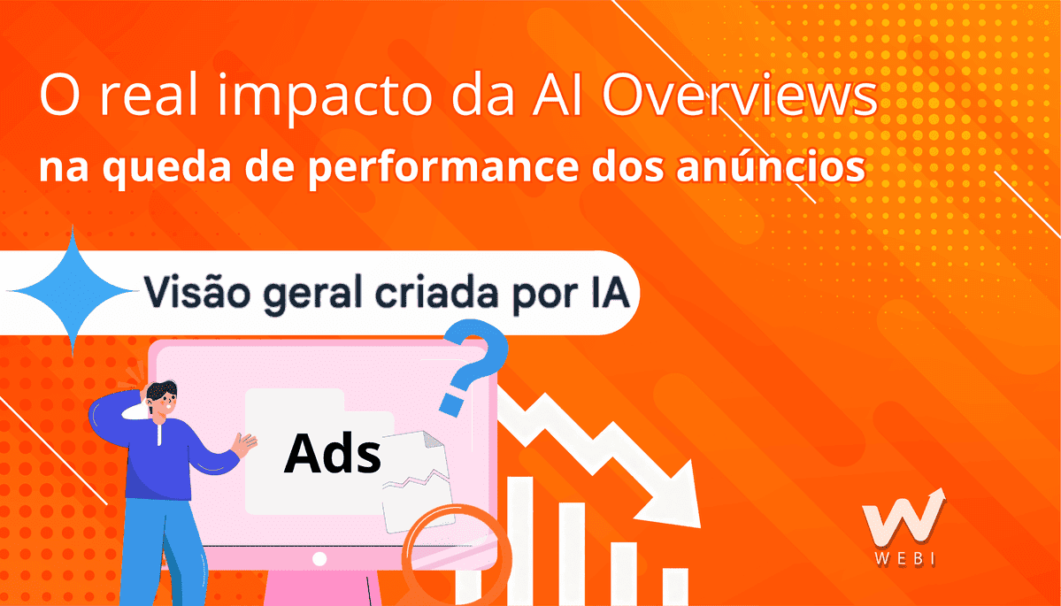 O real impacto da AI Overviews na queda de performance dos anúncios