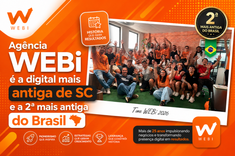Agência WEBi é a digital mais antiga de SC e a 2ª mais antiga do Brasil