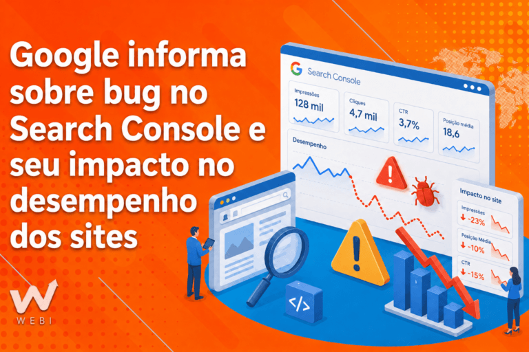 Google informa sobre bug no Search Console e seu impacto no desempenho dos sites